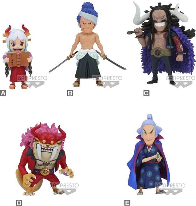 One Piece WCF - Wanokuni Onigashima 9 - Set of 5