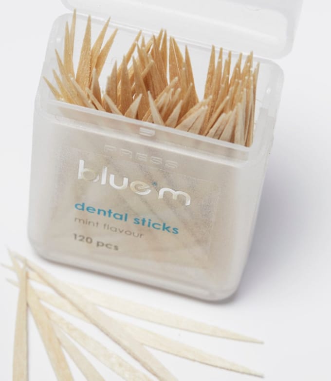 Bluem Tandenstokers Mint - 120 stuks