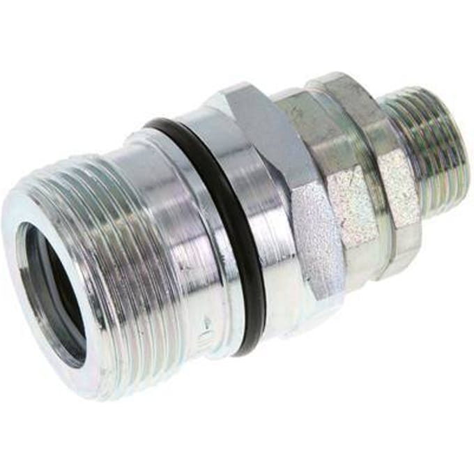 Stalen DN 12.5 Hydraulische Koppeling Snelkoppeling 12 mm S Knelring ISO 14541/8434-1 D M36 x 2