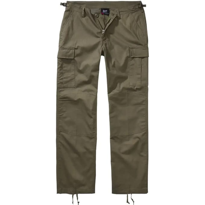 Brandit - BDU Ripstop Broek rechte pijpen - Taille, 36 inch - Groen