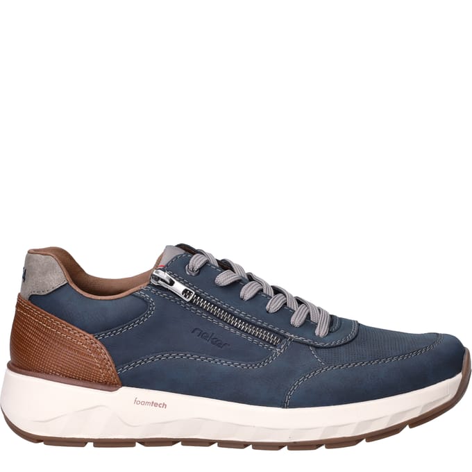 Rieker Sneakers - Heren - Blauw - Maat:47