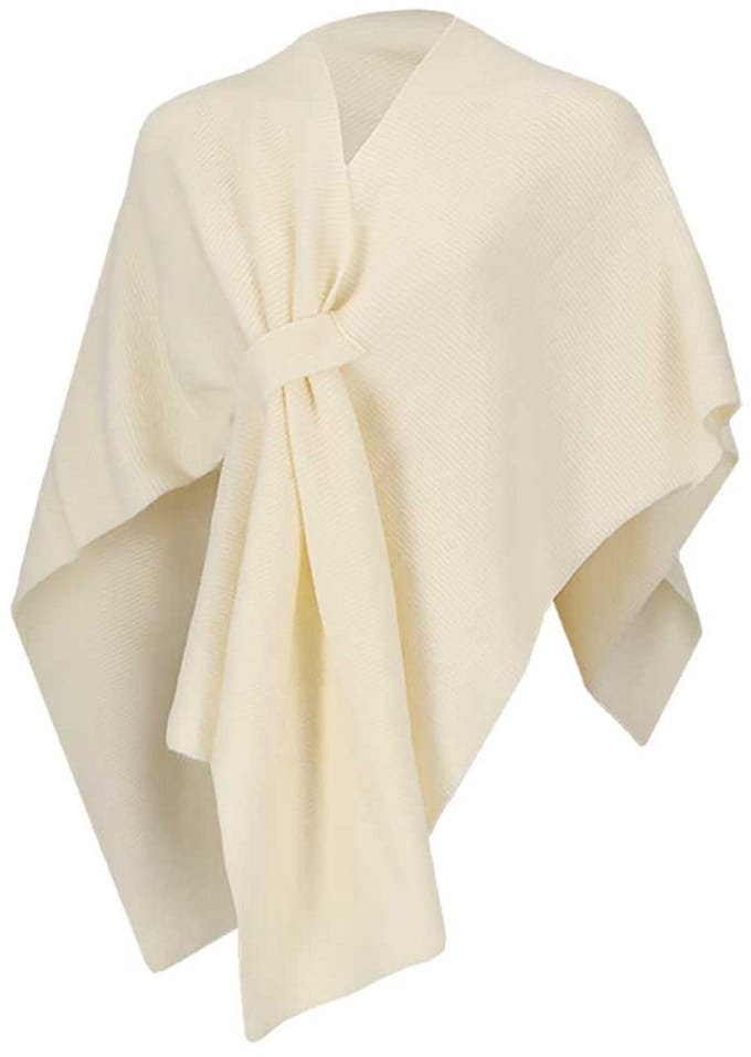 Poncho dames met lus