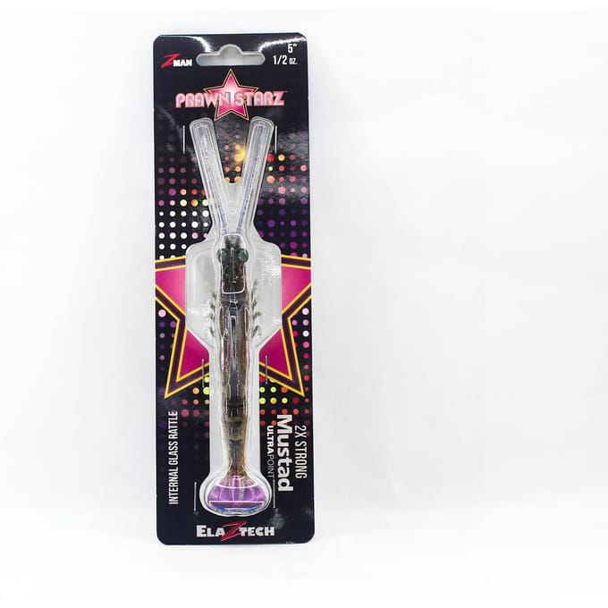 Zman Soft Lure PrawnstarZ 5 Inch Bruine Garnaal (9170)
