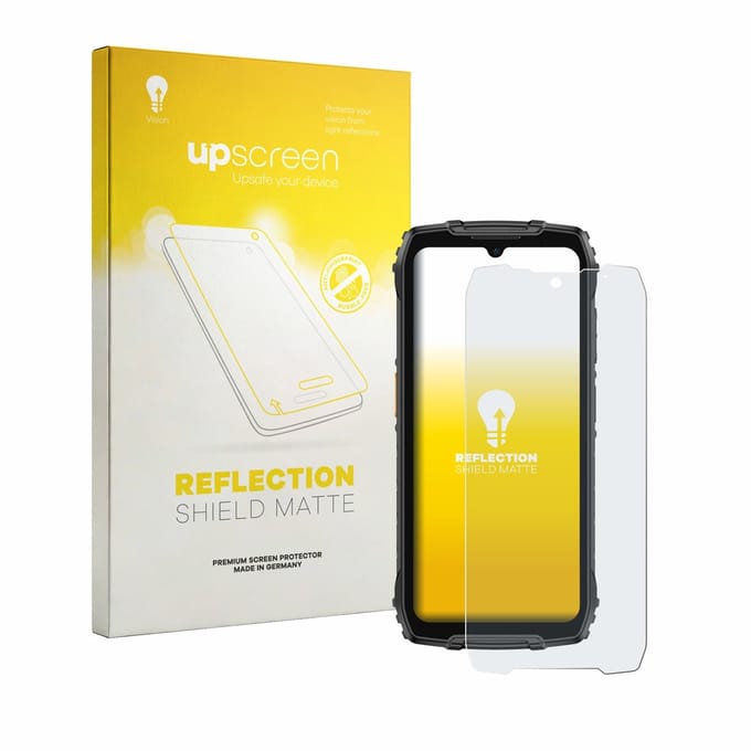 upscreen - Screenprotector voor Ulefone RugKing 4 Pro - Folie Beschermfolie anti glare matte