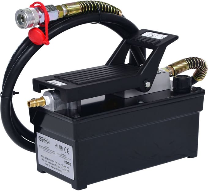 KS TOOLS Pneumatische Hydraulische Pompenset 3-delig - 440.0055