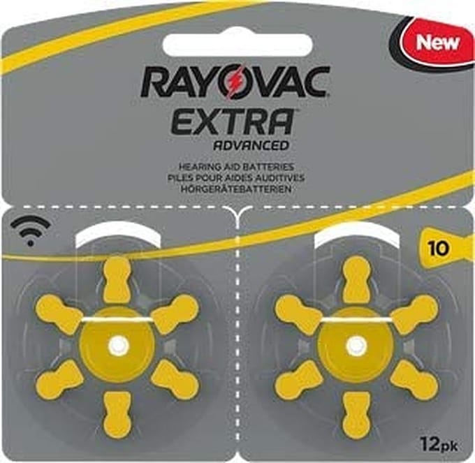 Rayovac Extra P10 voordeelverpakking