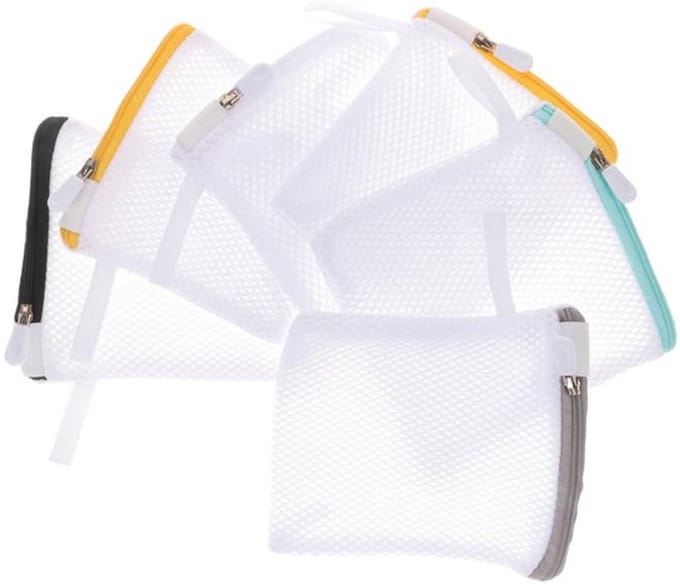 Dailygoody - Mini Wasmachine - Waszakken Set - voor Ondergoed