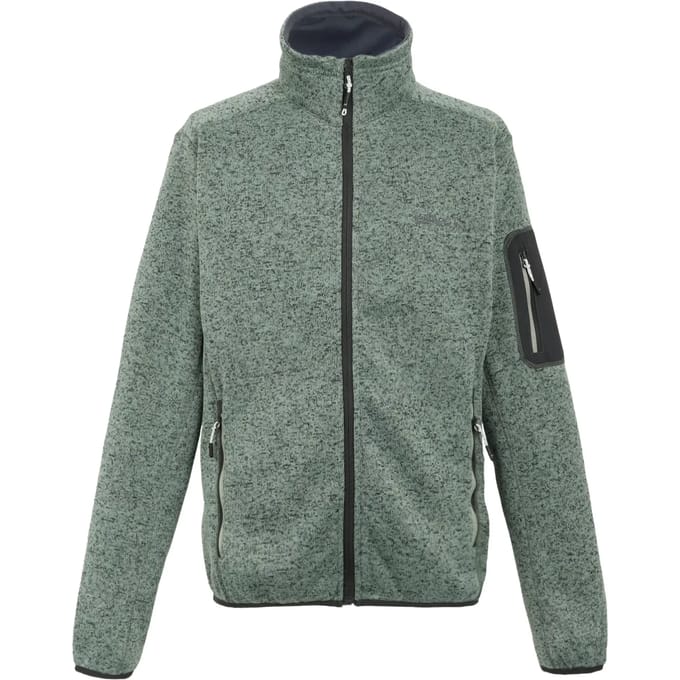 Fleece Heren Hiking Hoge Kraag Newhill