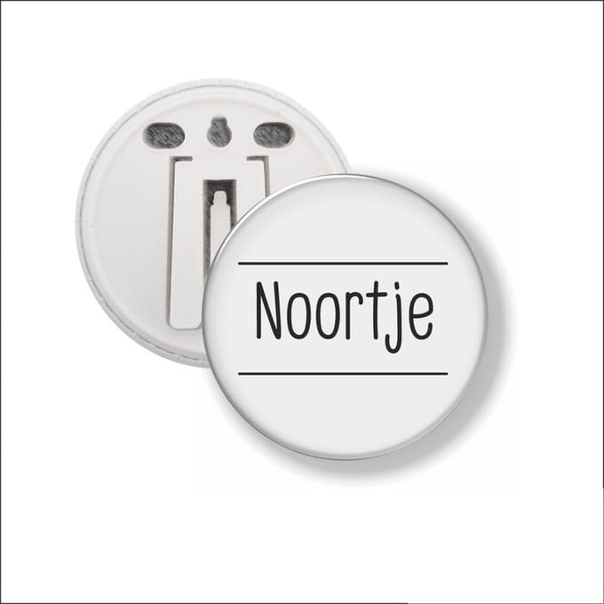 Button Met Clip 58 MM - Noortje