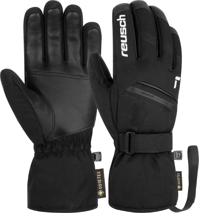 Reusch Reusch Morris GORE-TEX Unisex Wintersporthandschoenen - Zwart - Wit
