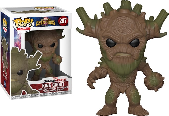 Funko Pop! Marvel Contest Of Champions King Groot Vinyl Figure - Verzamelfiguur