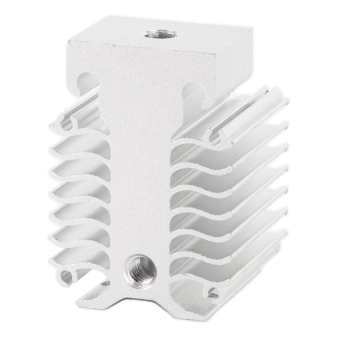 3D Printer Warmteafvoerblok Aluminium Koellichaam Radiator voor Ender3 V3 SE Extruder Hotend white