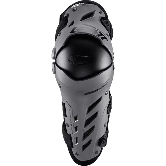 Leatt Dual Axis Grijze Knie- en Scheenbeschermers - Kniebrace