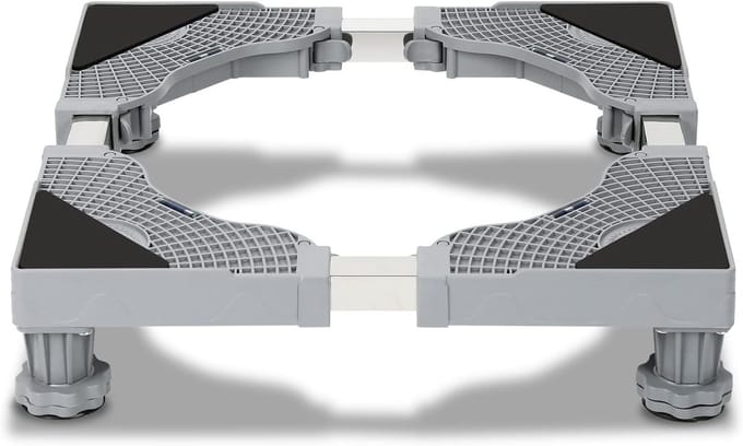 Verstelbaar Onderstel voor Wasmachine en Droger – 41-65 cm – Stabiliteit en Comfort