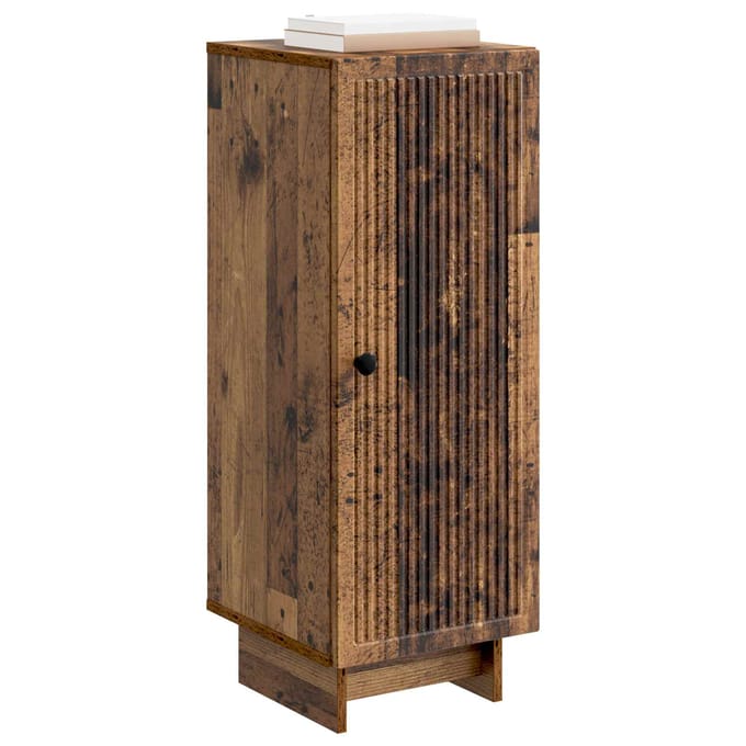 vidaXL - Dressoir - Oud - hout - 33 - x - 34,5 - x - 90 - cm - Bewerkt - hout