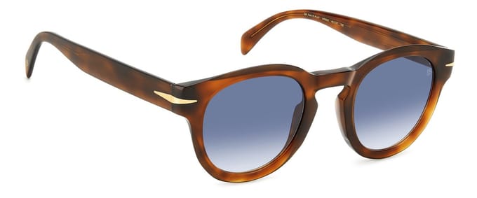 David Beckham Db 7041/S Platte Ovale Acetaat Heren Zonnebril
