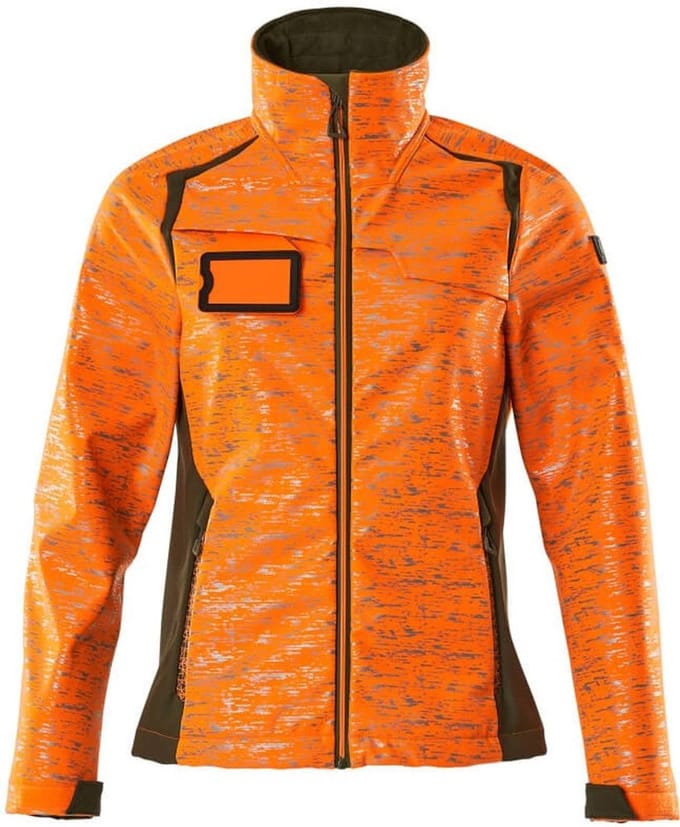 Mascot Accelerate Safe Softshell jas 19212-291 - hi-vis oranje/mosgroen - 4XL