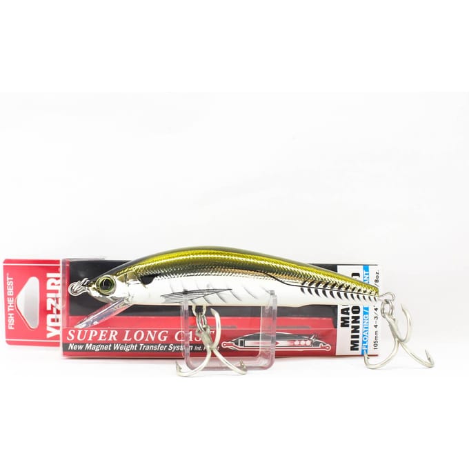 Yo Zuri Mag Minnow 105 Drijvende Lokaas R1532-HAJ (3667)