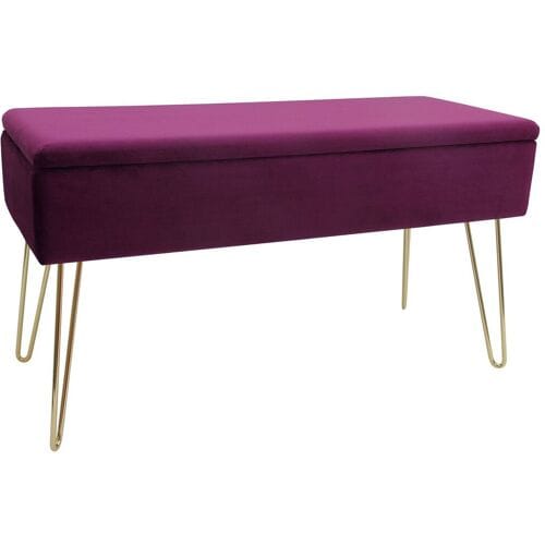 ECHTWERK Bank Scarlett (Aubergine)