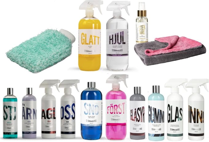 STJÄRNAGLOSS - Big Detailer Kit