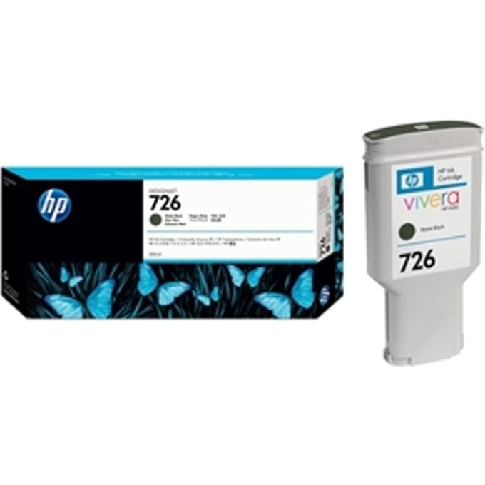 HP CH575A nr. 726 inktcartridge mat zwart (origineel)