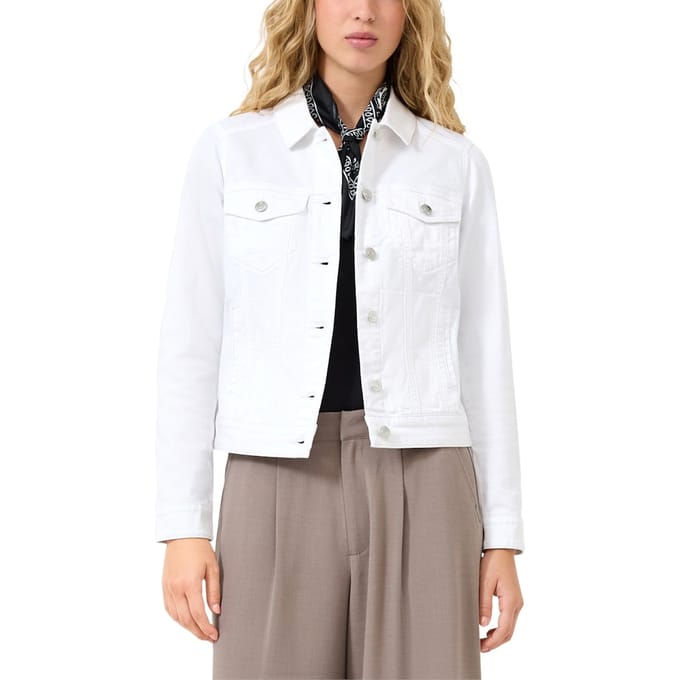 s.Oliver -qs Jackets Indoor White Taglia: L | Giacche di jeans Outlet | Donna | Bianco