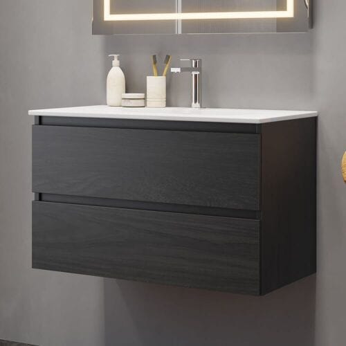 pianura benetti Stella washbasin with vanity unit 81 cm B080039080-DW