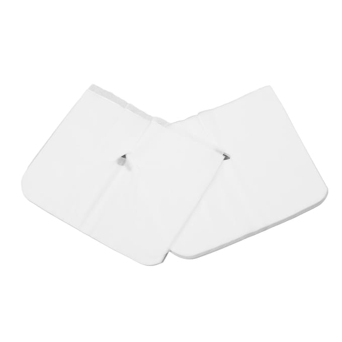 200 stuks Massage Gezichtsbedekking Wegwerp Comfortabele Hoofdsteunhoezen Stof Wit voor Thuis Salon white