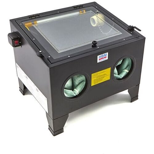 SBC 90 straalcabine ZWART Ca. 17 kg