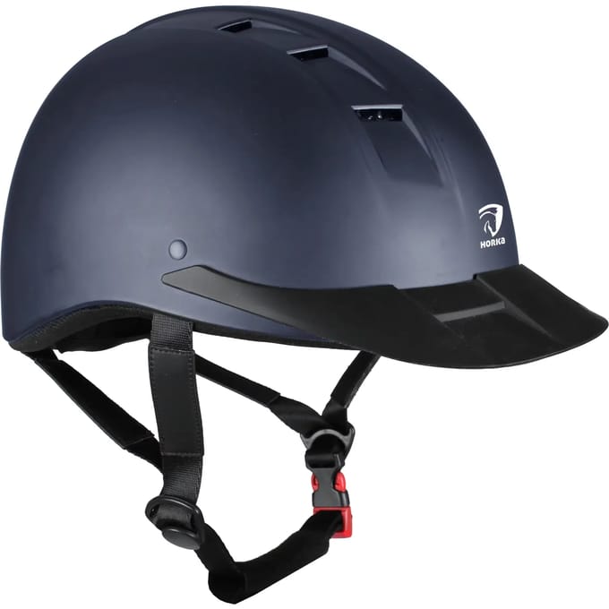 HORKA Rijhelm Champion maat S/M blauw 110600-0006