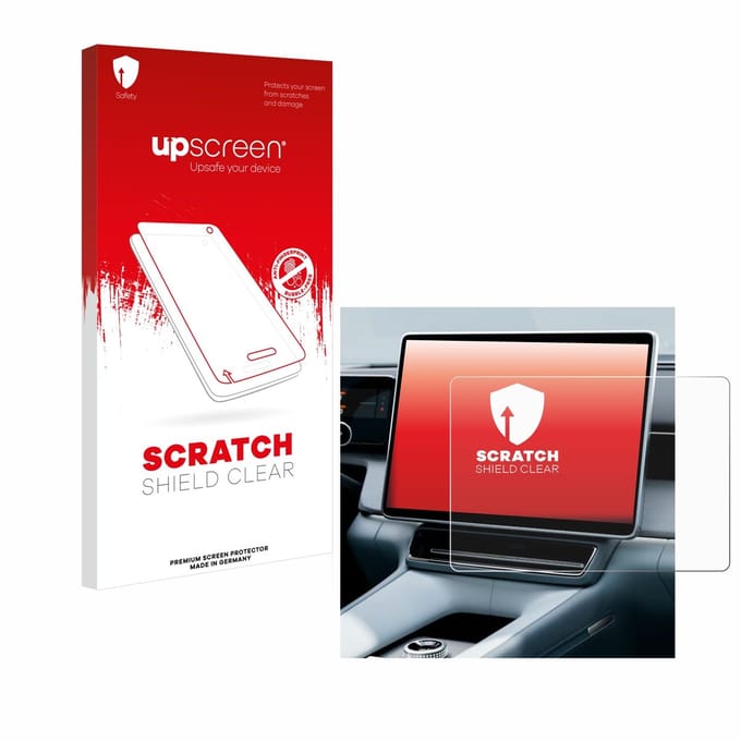 upscreen - Screenprotector voor Polestar 4 2025 - Folie Beschermfolie transparant