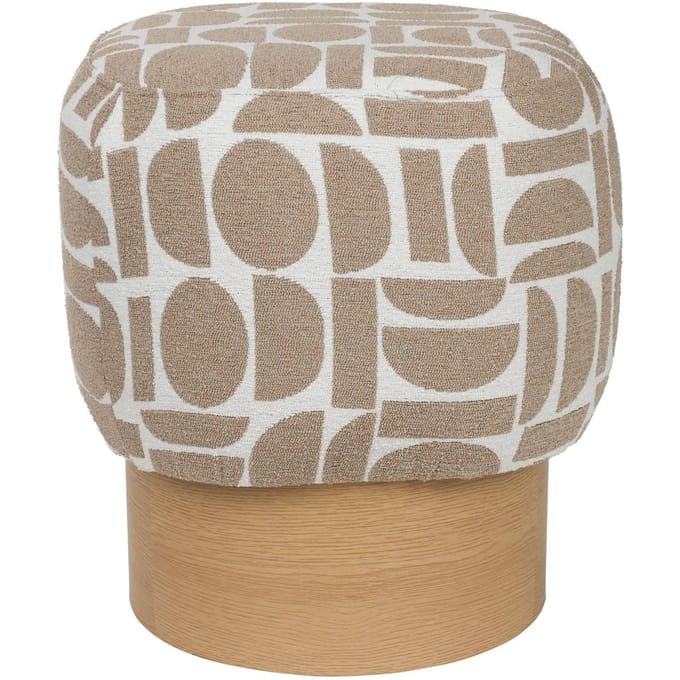 Housecraft Living Cyril Poef/ Krukje Vierkant Beige