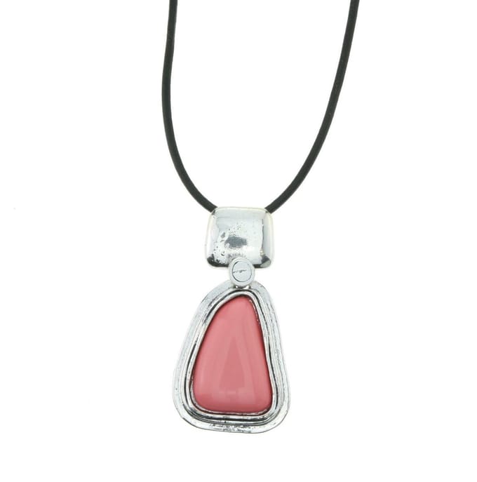 Behave - Ketting met roze hanger - Statement look voor elke dag