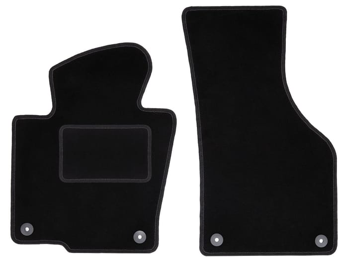 Voormatten zwart voor: Volkswagen Passat CC coupé (2008-2012)