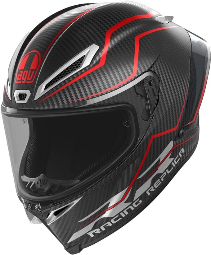 AGV Pista GP RR Performante Carbon Zwart Rood Integraalhelm - Helm