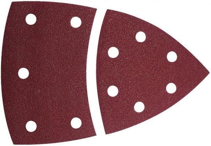 Schuurpapier MULTI/DELTA K80 100x140mm, 5 stuks verpakking, Velcro