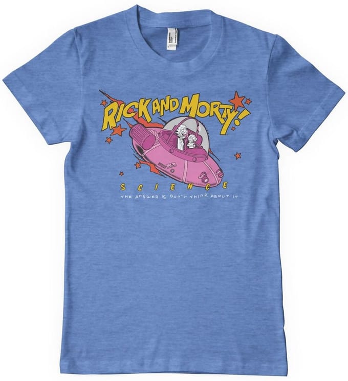 Rick and Morty T-shirt Science T-shirt WB-1-RM016-DTF897