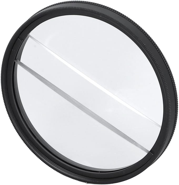 Dailygoods - Dubbel Gesplitst Dioptriefilter voor Spiegelreflexcamera