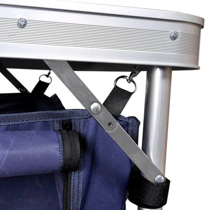 vidaXL - Campingkastje - met - aluminium - frame