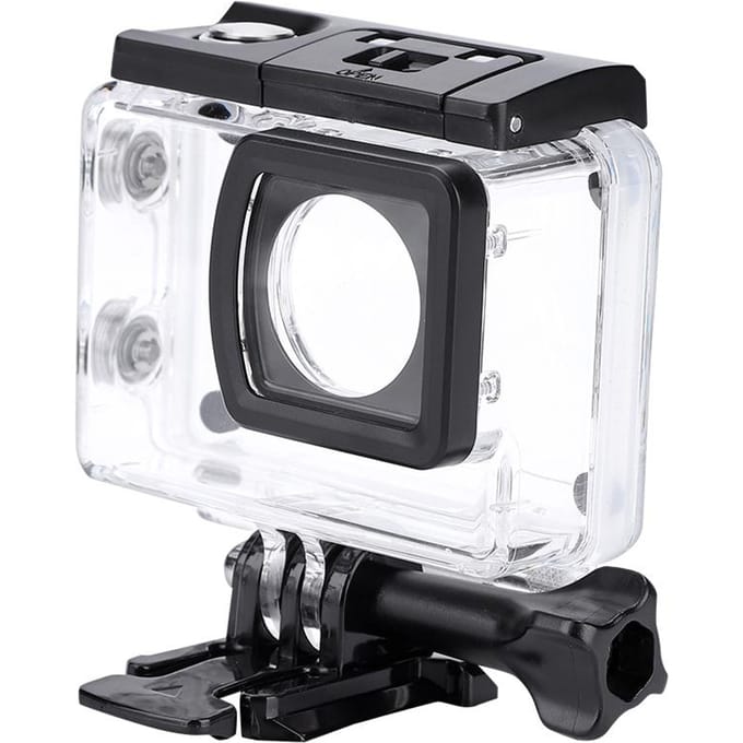 Onderwater Duikbehuizing Waterdichte Camerabehuizing voor SJCAM SJ6 Legend Camcorder black