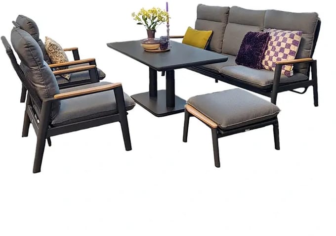 Trestino Beauval Sofa Loungeset - Antraciet