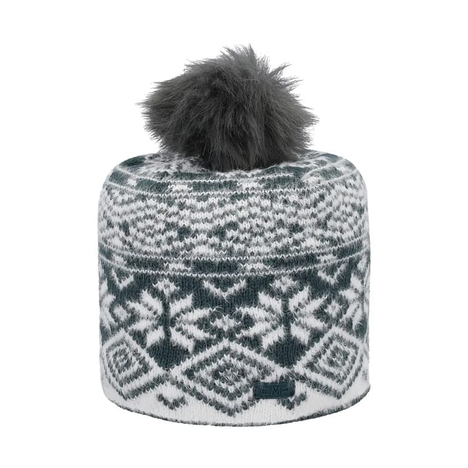 Gebreide muts met fleece voering dames CMP