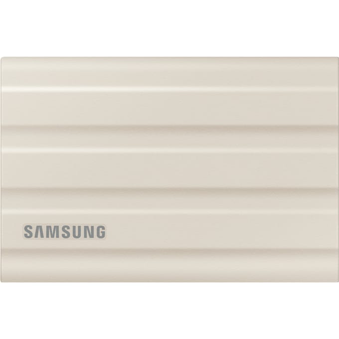 Samsung Portable SSD T7 Shield - 2TB - Beige - External hard drive SSD - USB 3.2 Gen 2