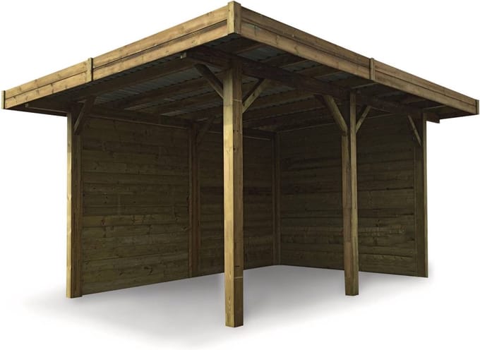 Solid - Carport Combination - S7755
