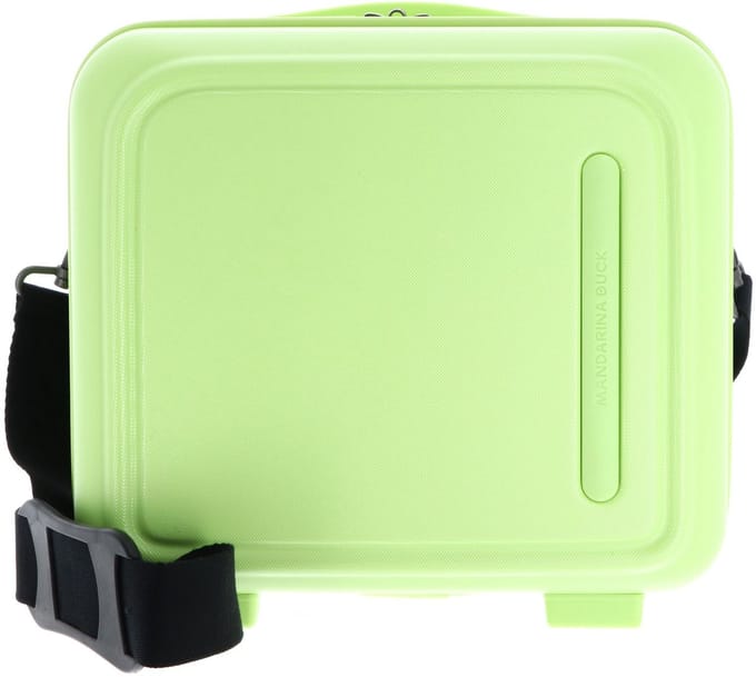 MANDARINA DUCK cosmetische tas Logoduck + Beauty Case Matcha Lichtgroen