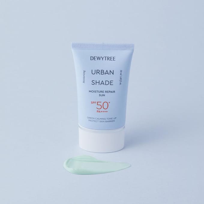 [DEWYTREE] Urban Shade Moisture Repair Sun SPF 50+ PA++++ 50ml white