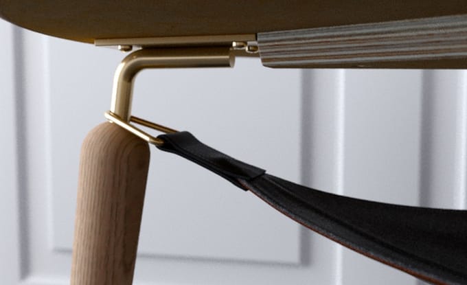UMAGE Hang Out  bijzettafel - Eiken zwart