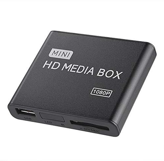 Full HD Mini Media Box 1080P voor Huis met USB en Multimedia Ondersteuning