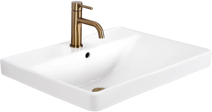 Rea - Inbouwwastafel Alisha - 60 x 48 x 19 cm