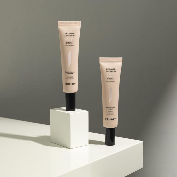 Trimay Re:cover 3-in-1 Pept CCC Crème SPF50+PA+++ toscaanse kleur
